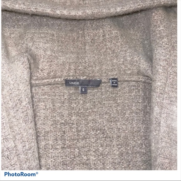 VINCE WOOL/CASHMERE DUSTER - Picture 6 of 7